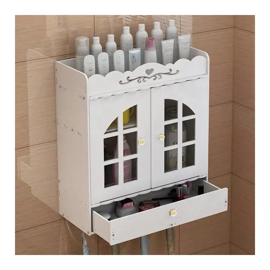 Armoire murale de salle de bain 2 portes + 1 tiroir – 39 × 17 × 45 cm — photo 3