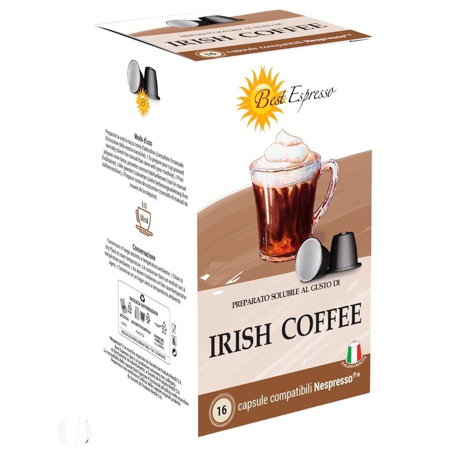 Best Espresso Irish Coffee – 16 capsules compatibles Nespresso® — photo 2