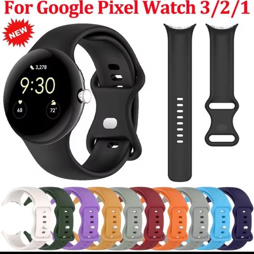 Bracelet de Rechange en Silicone pour Google Pixel Watch 3/2/1