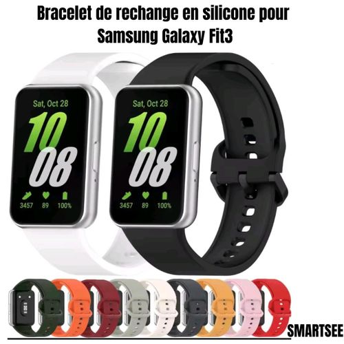 Bracelet en silicone connecteur pour Samsung Galaxy Fit3