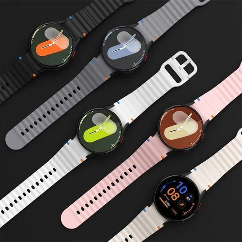 Bracelet Silicone Pour Samsung Galaxy Watch 7 compatible 3,4,5,6,7 — photo 2
