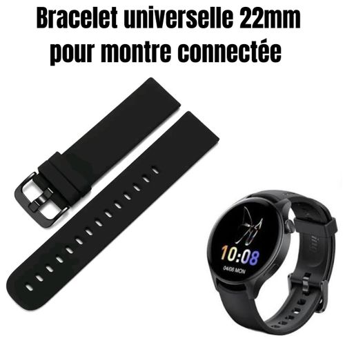 Bracelet universelle 22mm pour montre connectée
