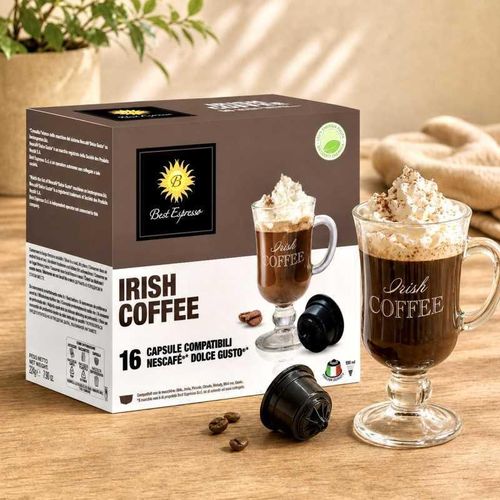Café au Lait goût Bailey's 16 capsules compatibles DOLCE GUSTO