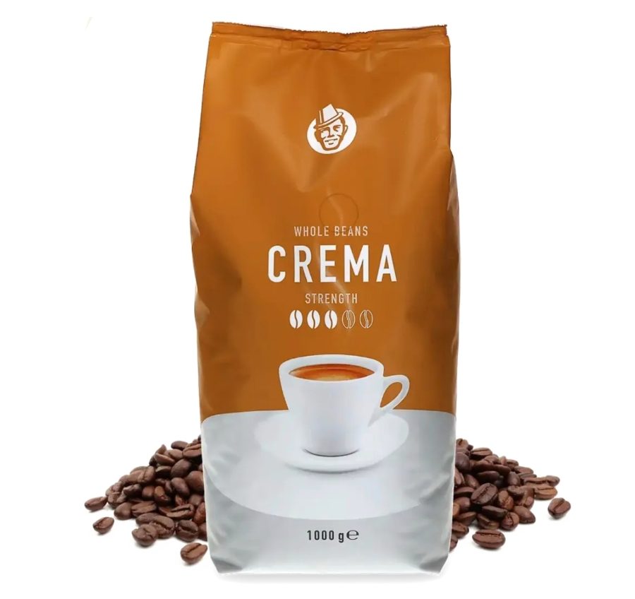 Cafés en grains > Kaffekapslen Crema - Café quotidien - 1kg Intensité (6/10) — photo 2