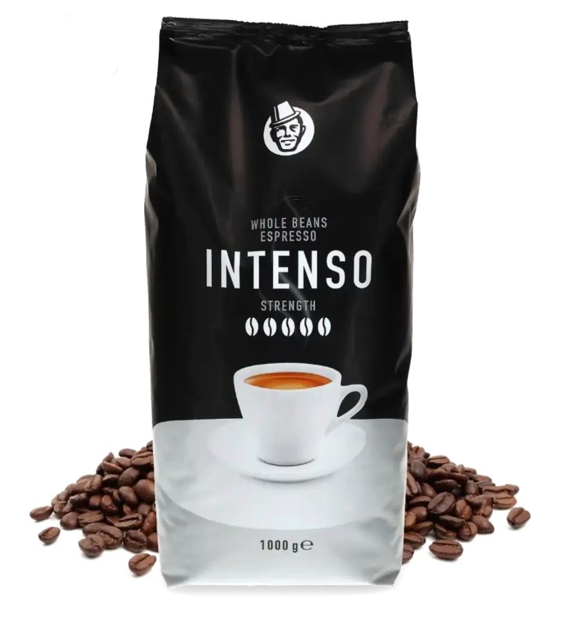 Cafés en grains > Kaffekapslen Espresso Intenso - Café quotidien 1kg Très Noir (10/10) — photo 2