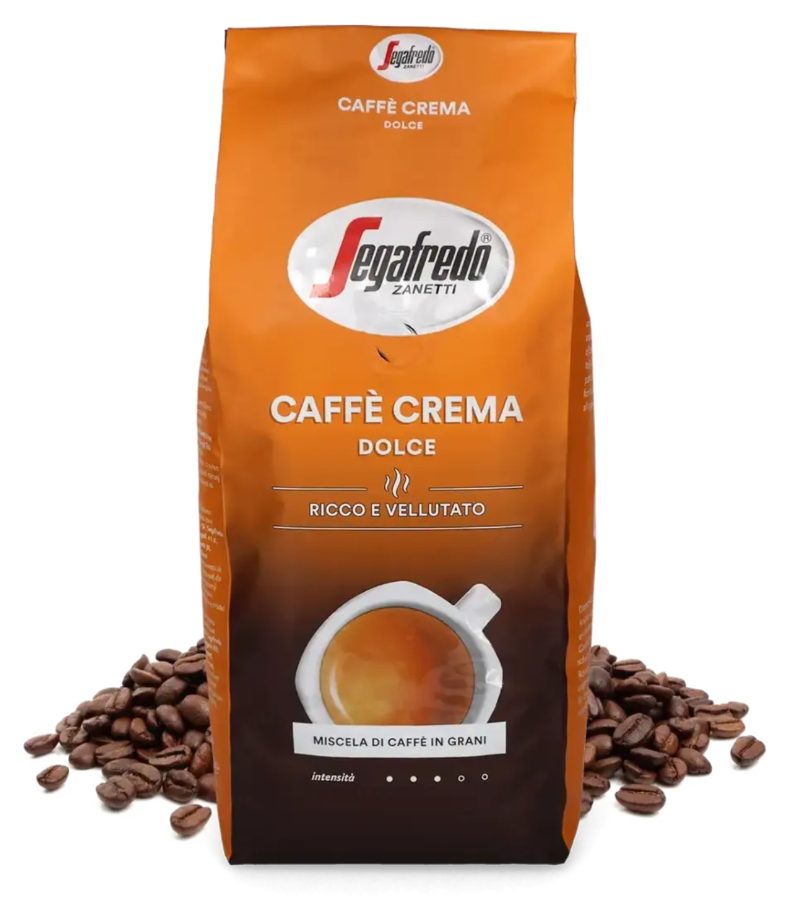 Cafés en grains > Segafredo Caffé Crema Dolce 1kg (Intensité Moyen 7/10) — photo 2