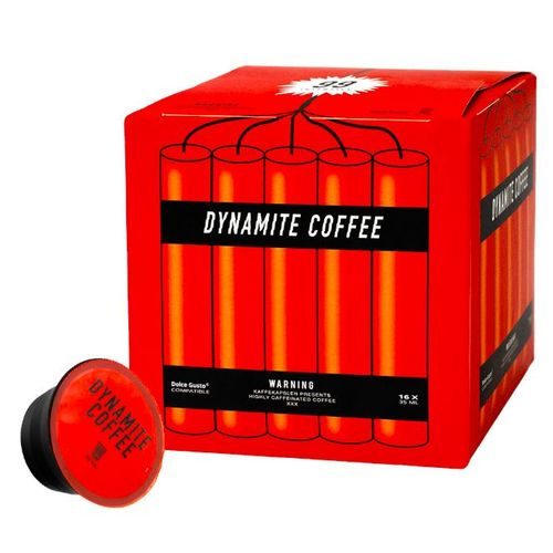 Capsules Pour Dolce Gusto Dynamite Coffee Intensite 99 - 16Capsulesq