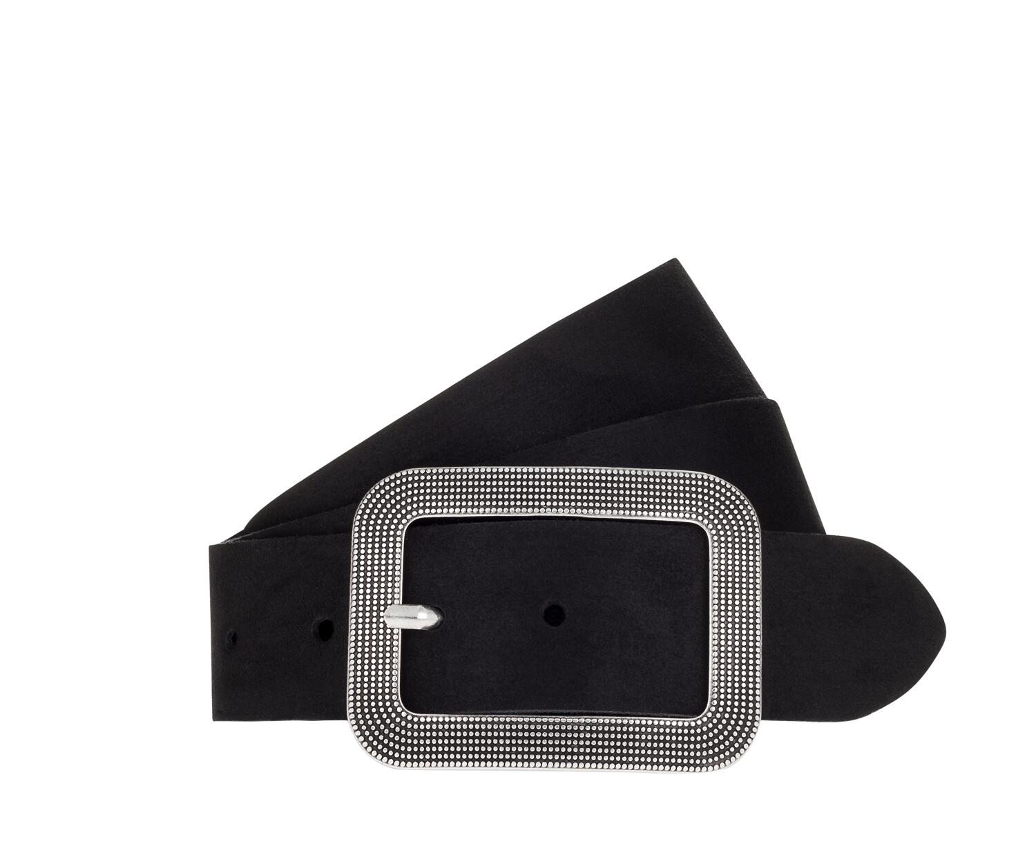 Ceinture en cuir noire
