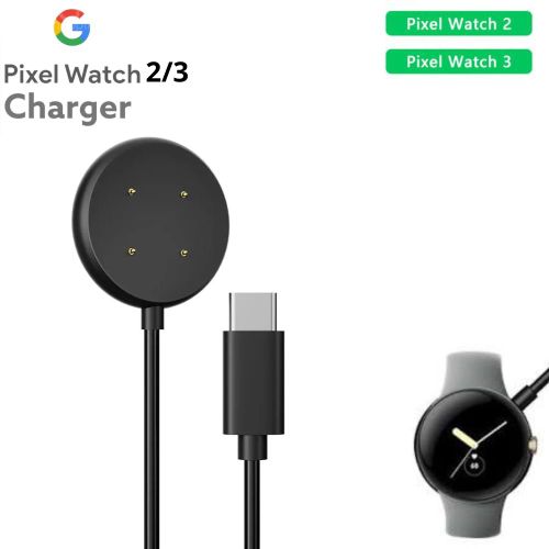 Chargeur Google Pixel Watch 2/3 ,USB type-c