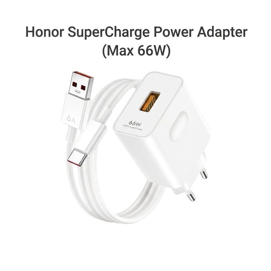 Chargeur Honor SuperCharge 66 W d’origine + câble USB-C — photo 2