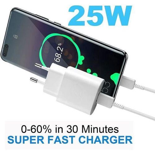 Chargeur original Type C- Type C- 25 W blanc — photo 2