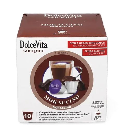 Dolce Vita Mokaccino - 10 capsules pour Machine Nespresso — photo 2
