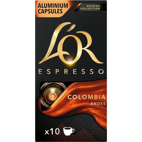 Espresso L'Or Espresso Café Capsules Colombia Intensité 8 - Compatibles Nespresso® (Lots De 3X10) — photo 2