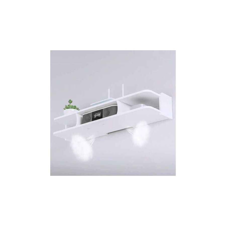 Étagère murale décodeur & box WiFi – 60 × 19 × 15 cm — photo 2