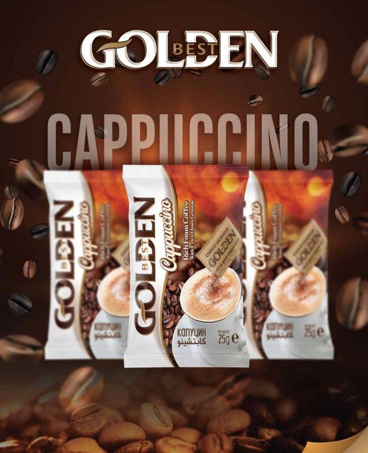 Golden Best Cappuccino sans sucre — Paquet de 20 sachets (20 x 12,5 g) — photo 2
