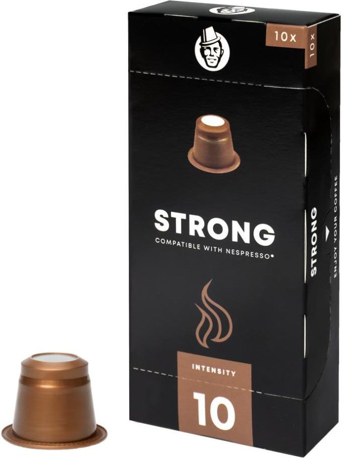 Kaffekapslen Strong Intensité 10 - 30 capsules pour Nespresso — photo 3