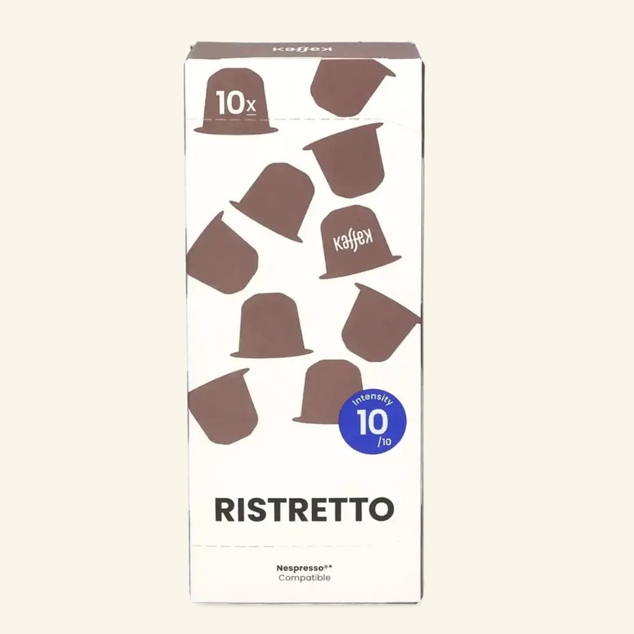 Kaffex Ristretto – 10 capsules compatibles Nespresso (intensité 10) — photo 2