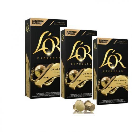 L'Or Espresso L'OR ABSOLUT Intensité 9 (PACK de 30 CAPSULES )