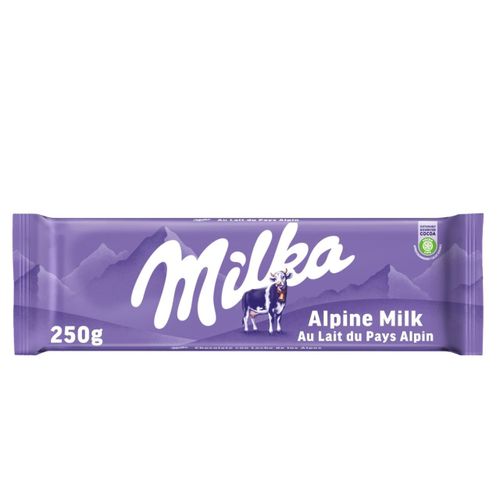 Milka Tablette de chocolat au lait du pays alpin 250g — photo 2