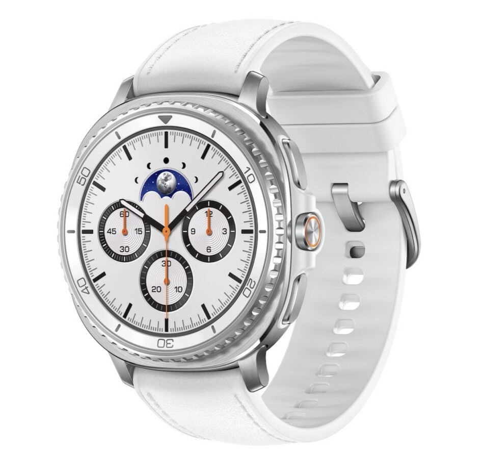 Montre connectée élégante (blanche)