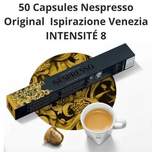 Nespresso 50 Capsules Original, Ispirazione Venezia Intensité 8 — photo 2