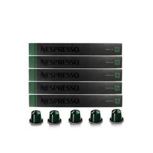 Nespresso Capsule Capriccio - Café Espresso équilibré - Nespresso -5 ETUIT DE 10 CAPSULES -