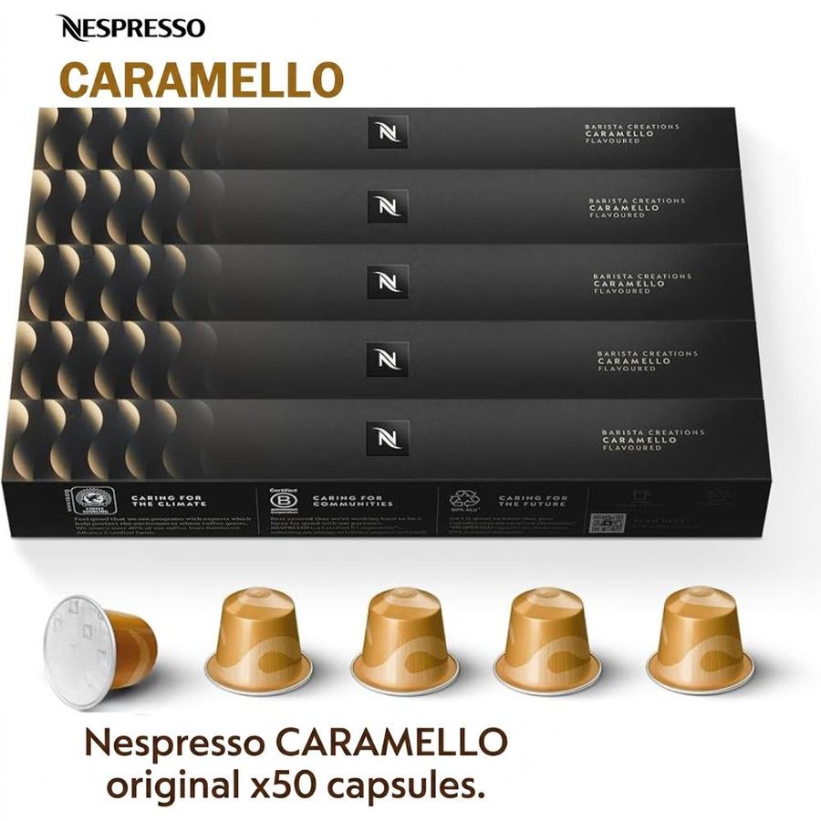 Nespresso Caramello Barista Creations – 50 capsules