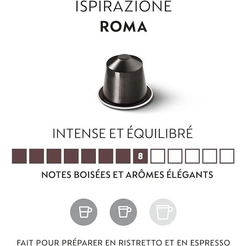 Nespresso Ispirazione Roma (Intensité 8) X 50 CAPSULES — photo 2