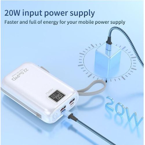 Power Bank HEPU HP-A03 - 30 000 mAh - 22.5W Charge Rapide & Stable — photo 2