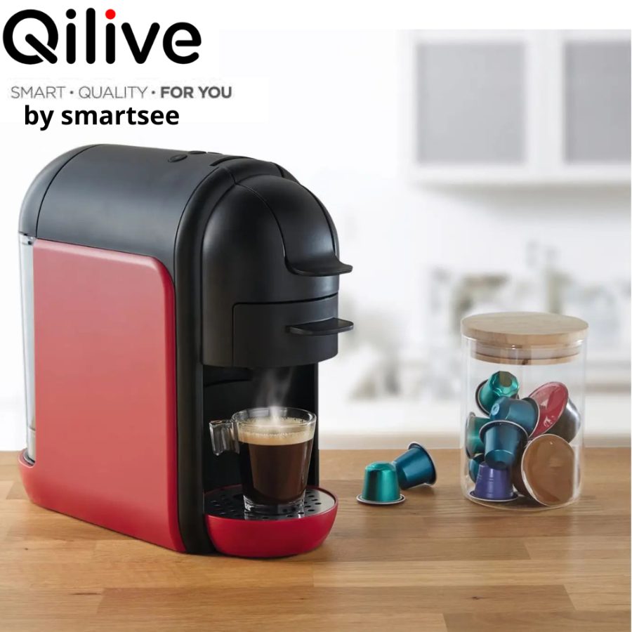 Qilive Machine à Café Multi-Capsules 3 en 1 — Nespresso, Dolce Gusto & Café Moulu — photo 2