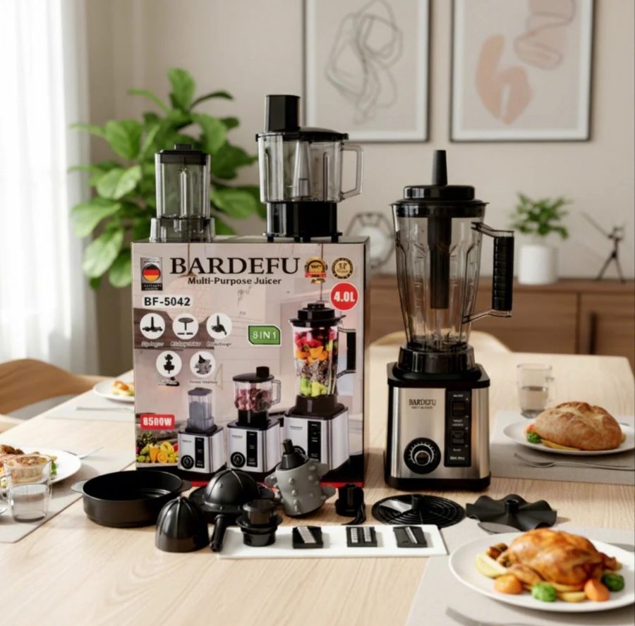 Robot Mixeur Broyeur  professionnel  4L 8en1 de haute qualité — photo 2