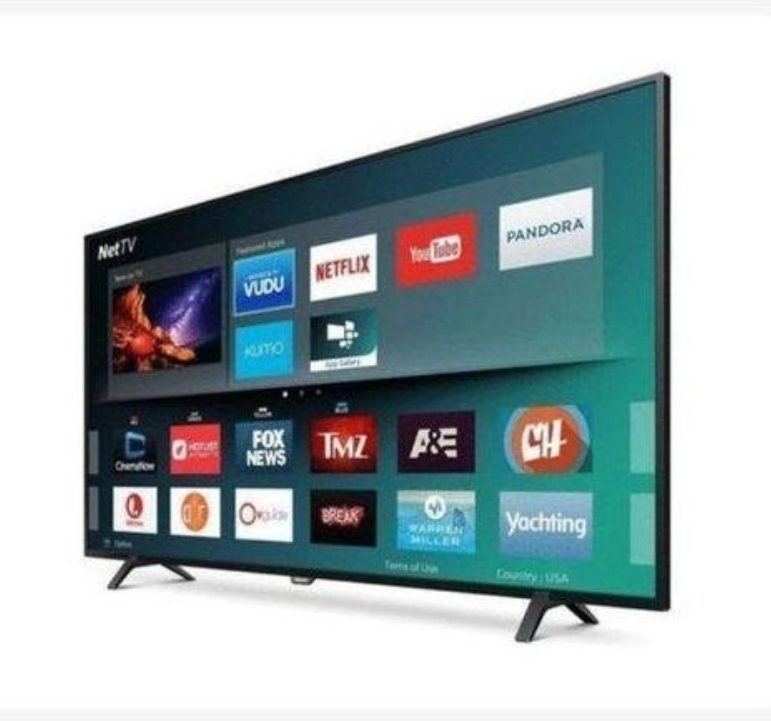 SMART TECHNOLOGY Google TV, 32  Pouces Android 14 (STT-3281E)- Wifi, Bluetooth - Apps (Netfl, YouTube, Prime Vidéo)- 2 télécommandes slim avec option vocale - 2x HDMI, 2x USB- Noir — photo 2