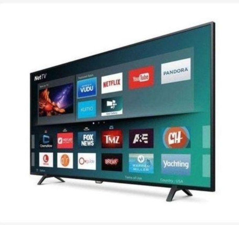SMART TECHNOLOGY Google TV 43 Pouces (STT-4381) - Wifi, Bluetooth - Apps (Netflix, YouTube, Prime Vidéo) - 2 télécommandes slim avec option vocale - HDMI, USB - Noir — photo 2