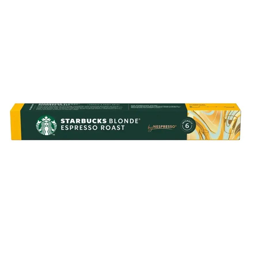 Starbucks Blonde Espresso Roast – 10 capsules pour Nespresso (intensité 6) — photo 2